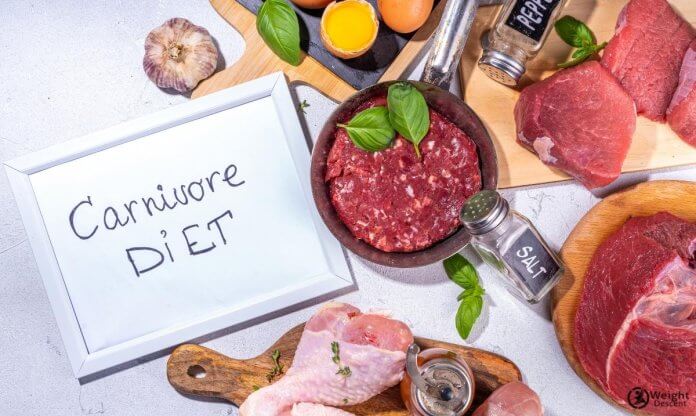carnivore diet foods background