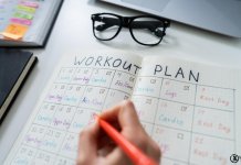 concept of workout plan