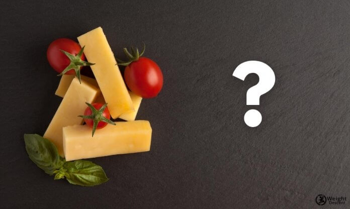 cheese with tomato background