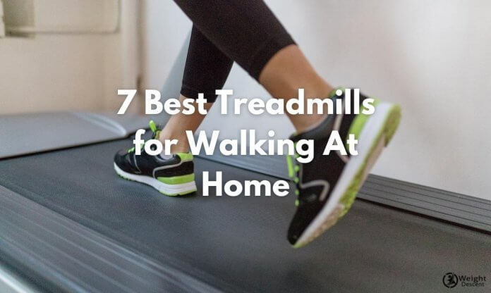 Walking on treadmill