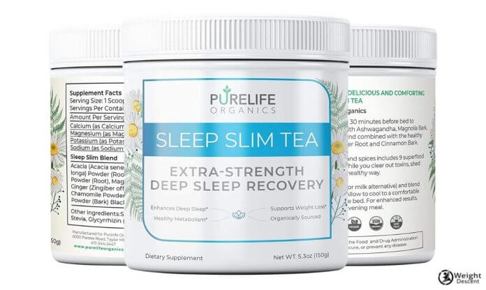 PureLife Organics Sleep Slim Tea Weight Loss Supplement
