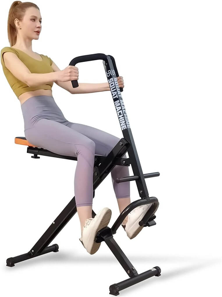 PS Squat Exercise Row Machine