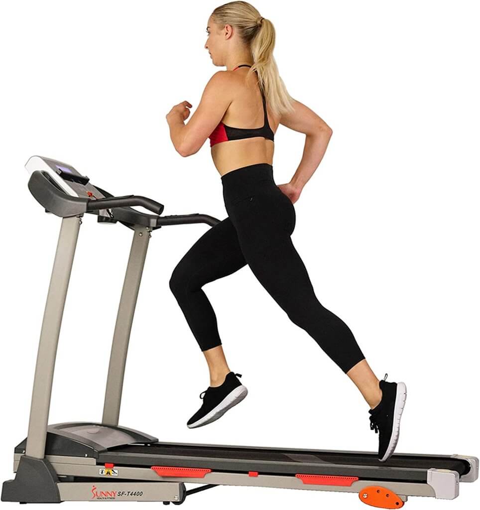 folding treadmill with incline