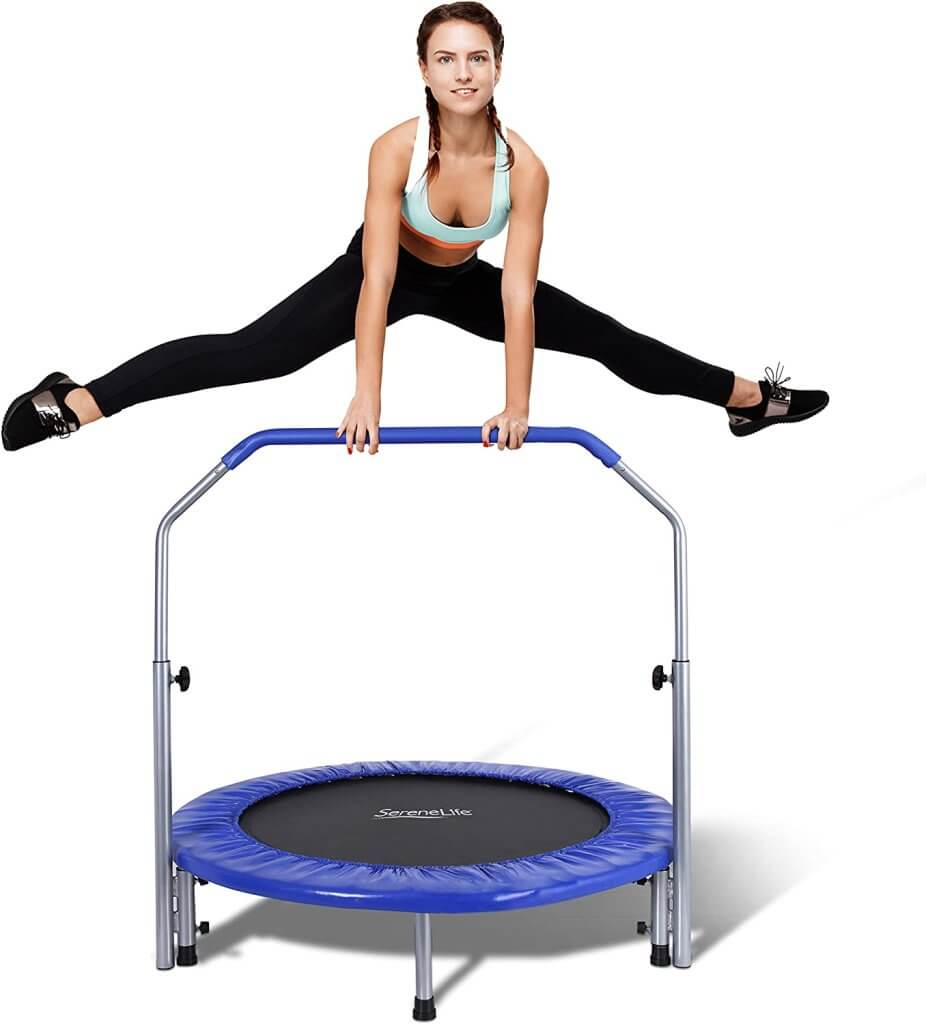 SereneLife Portable & Foldable Trampoline 