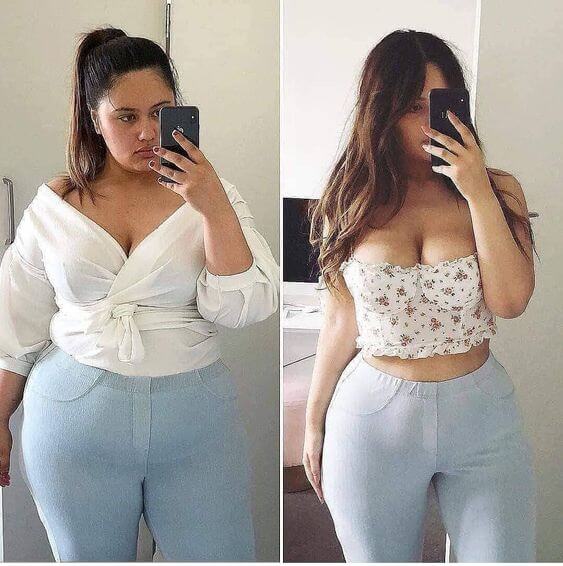 before and after soup diet