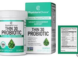 Thin 30 Probiotic review